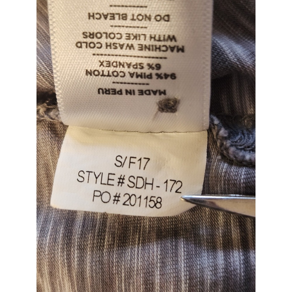 Rhone Long Sleeve Henley Mens Size XXL Marled Gray - Picture 10 of 10